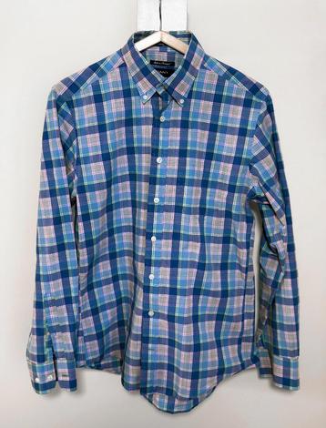 Overhemd heren / Gant / Heather Poplin / Regular Fit / M beschikbaar voor biedingen