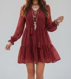 leuk kleedje van pepe jeans, Rouge, Enlèvement ou Envoi, Comme neuf, Taille 34 (XS) ou plus petite