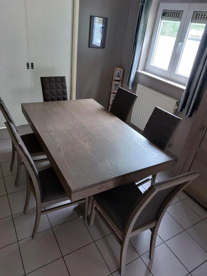 Complete eetkamer met schuifdeuren af te halen in grimbergen, Huis en Inrichting, Complete eetkamers, Zo goed als nieuw, Ophalen