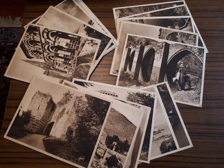 Frankrijk: 31 Oude postkaarten 'Douce France', Verzamelen, Postkaarten | Buitenland, Ongelopen, Frankrijk, 1940 tot 1960, Ophalen of Verzenden