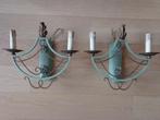 Set Antieke wandlampen Art Nouveau / Jugendstihl te koop, Antiek en Kunst, Ophalen