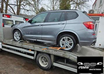 Alle onderdelen Bmw X3 3.5i F25 xenon m bumper deur etc etc  beschikbaar voor biedingen