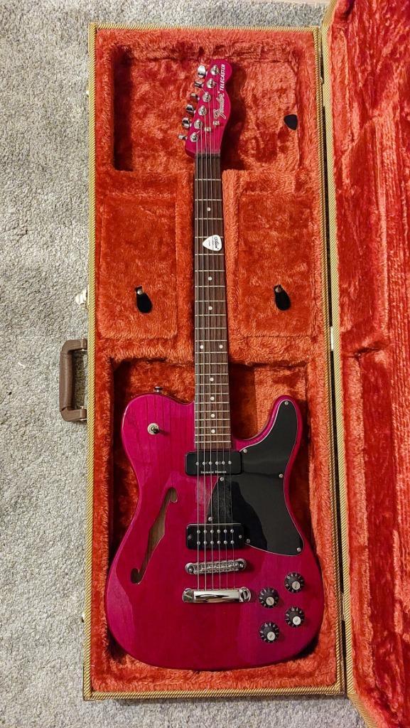 FENDER TELECASTER JA-90, Muziek en Instrumenten, Snaarinstrumenten | Gitaren | Elektrisch, Gebruikt, Semi-solid body, Fender, Verzenden