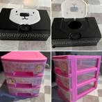 Ladenblok curver + tissue box, Ophalen, Zo goed als nieuw