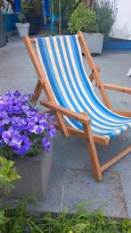 Vintage kleuter strandstoeltje, Tuin en Terras, Ophalen of Verzenden, Zo goed als nieuw