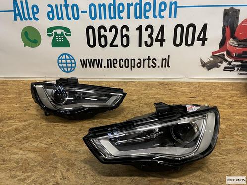 AUDI A3 8V XENON LED KOPLAMP KOPLAMPEN ORIGINEEL, Auto-onderdelen, Verlichting, Audi, Gebruikt, Ophalen of Verzenden