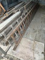 Houten ladders, Doe-het-zelf en Bouw, Ladders en Trappen, Ophalen, Gebruikt