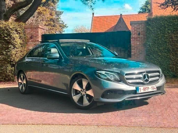 2017 Mercedes E 220d 2.0 diesel FULL OPTIE, Auto's, Mercedes-Benz, Particulier, Te koop, E-Klasse, 360° camera, ABS, Achteruitrijcamera
