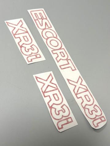 ESCORT XR31 90 Spec Mk4 STICKER SET spatborden stickers set beschikbaar voor biedingen