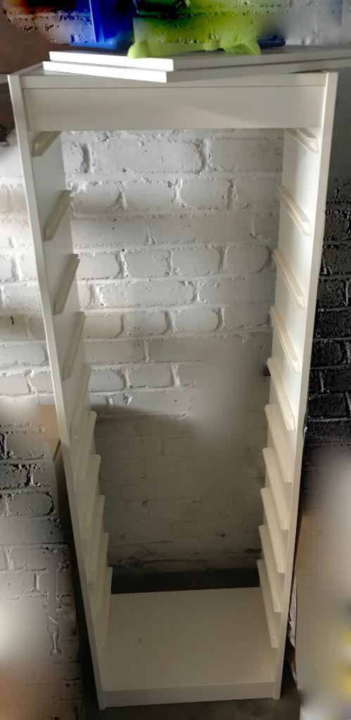 Witte IKEA plank 146H/ 46La/ 30 D cm, Huis en Inrichting, Kasten | Stellingkasten, Zo goed als nieuw, Ophalen