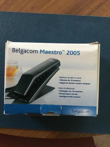 Belgacom maestro 2005 beschikbaar voor biedingen