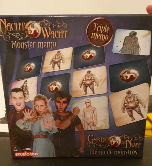 Nachtwacht Monster Triple Memo, Hobby en Vrije tijd, Gezelschapsspellen | Bordspellen, Zo goed als nieuw, Ophalen