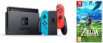 Nintendo Switch V2 + The Legend of Zelda, Comme neuf, Enlèvement, Switch 2019 Upgrade, Avec jeux