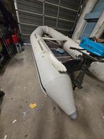 rubberboot 3m30 met 3pk motor, Sports nautiques & Bateaux, Canots pneumatiques, Comme neuf, Enlèvement ou Envoi