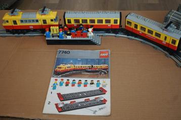 Vintage 12 volt Lego trein 7740 - Intercity passagiertrein beschikbaar voor biedingen