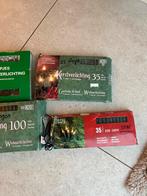 4x vintage keretverlichting witte gloeilampjes, Diversen, Ophalen of Verzenden, Zo goed als nieuw