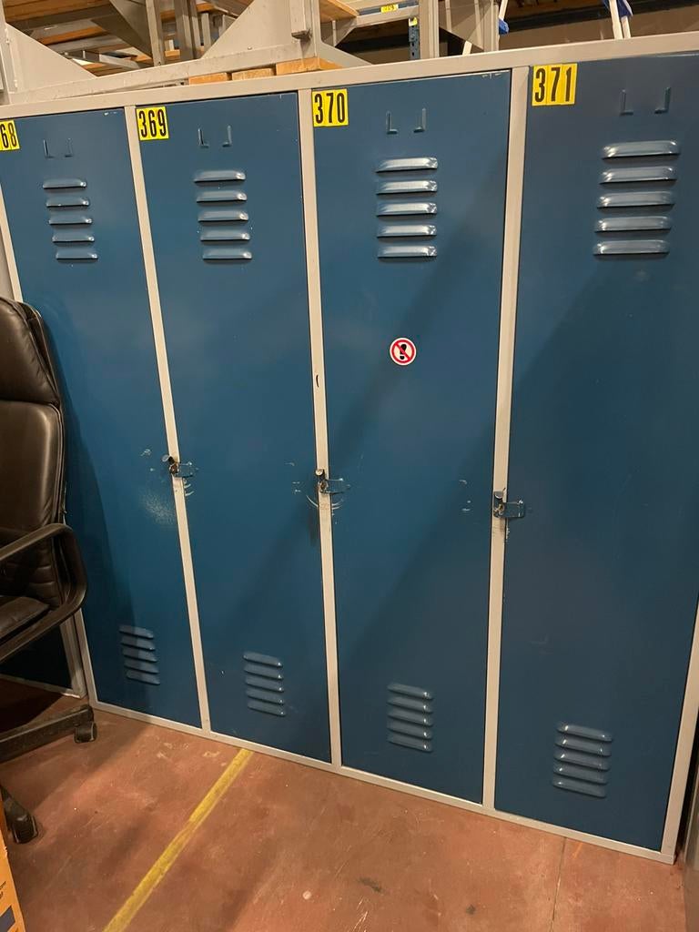 Armoire vestiaire métallique – idéale atelier / entreprise, Huis en Inrichting, Kasten | Lockerkasten, Gebruikt, Ophalen