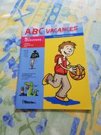 ABC vacances. 5e primaire., Enlèvement ou Envoi, Comme neuf, Primaire