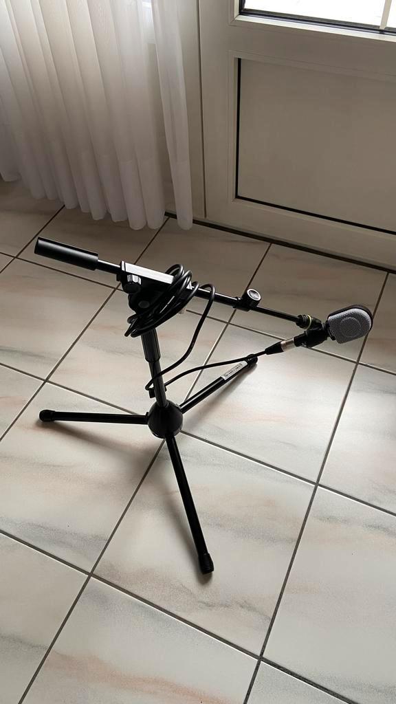 Microfoon statief amp recording set, Muziek en Instrumenten, Standaarden, Zo goed als nieuw, Microfoon, Ophalen of Verzenden