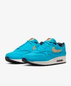 Nike Air Max 1 Corduroy Baltic Blue 43, Baskets, Bleu, Enlèvement ou Envoi, Nike