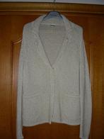 Beige met gouden glitter cardigan, Mayerline, Medium, Kleding | Dames, Truien en Vesten, Maat 38/40 (M), Mayerline, Beige, Ophalen of Verzenden