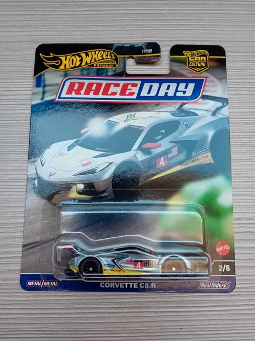 Hotwheels race day corvette c8.r hot wheels, Kinderen en Baby's, Speelgoed |Speelgoedvoertuigen, Nieuw, Ophalen of Verzenden