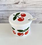 Pot à confiture Waechtersbach décoré de cerises, Enlèvement ou Envoi