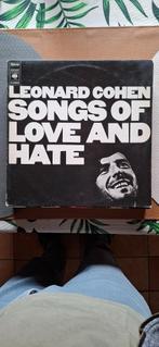 LP Leonard Cohen - Songs of love and hate, Ophalen of Verzenden, 1960 tot 1980, Gebruikt, 12 inch