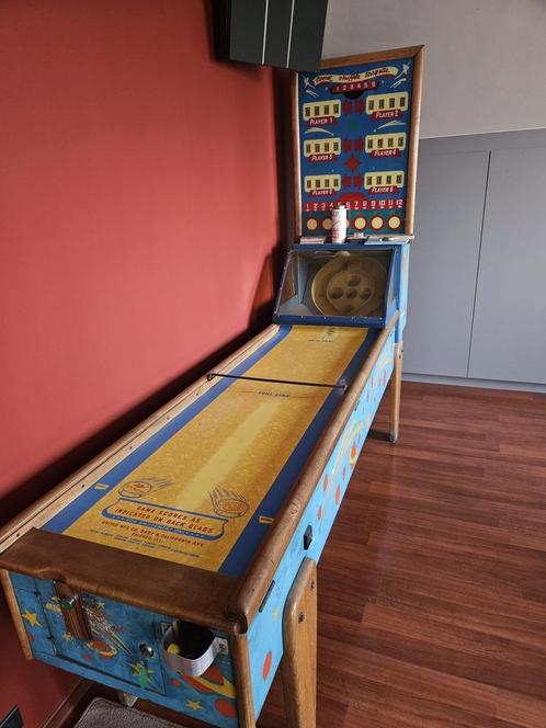 Comet shuffle - united mfg company (+- 50 jaar oud), Verzamelen, Automaten | Overige, Gebruikt, Ophalen