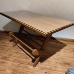 Vintage salontafel met krantenrekje, Huis en Inrichting, Tafels | Salontafels, Ophalen