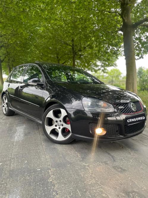 Golf 5 gti volledige optie, Auto's, Volkswagen, Particulier, Golf, Open dak, Elektrisch, Zwart, Zwart, Leder