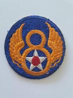 Vintage Ecusson / Patch - World War 2 - US Airforce 8th, Ophalen of Verzenden, Zo goed als nieuw, Overige onderwerpen, Button