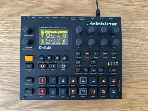 Elektron Digitakt, Muziek en Instrumenten, Samplers, Gebruikt, Ophalen