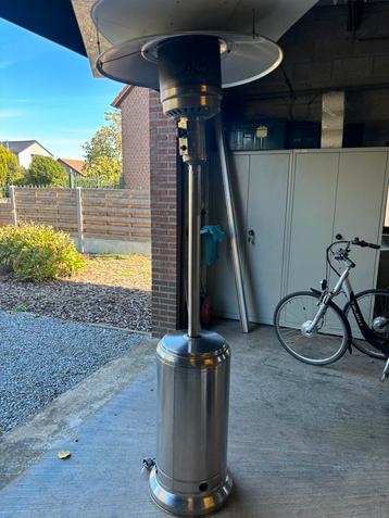 Terrasverwarmer met extra bescherming beschikbaar voor biedingen