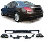 C63 AMG Look diffuser Uitlaat Voor MB C Klasse W205 S205 Sta, Envoi