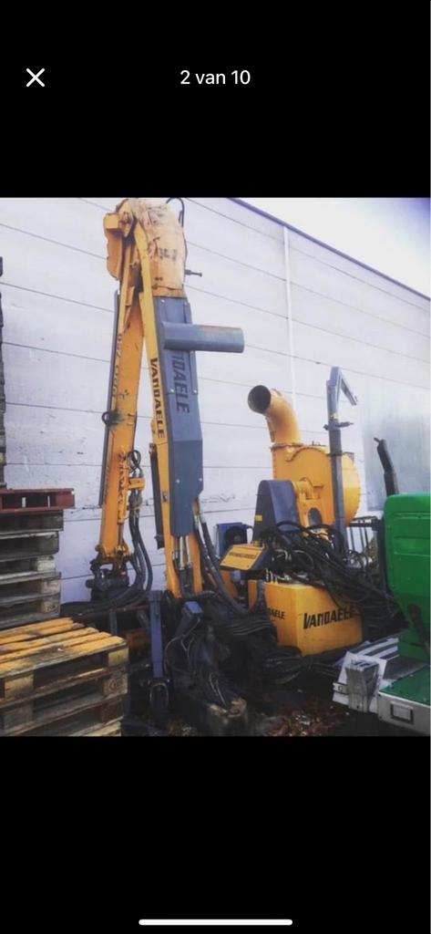 Vandaele 780 PRO maaiarm met afzetbare pompunit, Zakelijke goederen, Machines en Bouw | Tuin, Park en Bosbouw, Overige typen, Ophalen