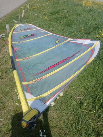 arrows 6.6 zeil inclusief mast 50 e, Enlèvement, Utilisé, Voile, 5 à 7 m²