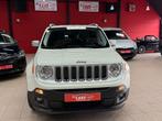 JEEP Renegade 1.4 Turbo 4x2 Limited**AUTOMAAT**LEDER**, Auto's, 4 cilinders, Wit, Leder, Bedrijf