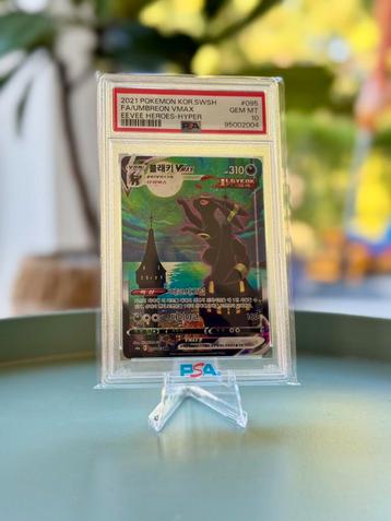 PSA 10 KR Moonbreon, Umbreon VMAX Pokémon Card beschikbaar voor biedingen