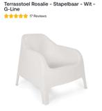 Terrasstoel Rosalie (IKEA), Huis en Inrichting, Stoelen, Ophalen, Wit
