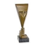 Bronzen Beeld Van Een Art Deco Uil GRATIS LEVERING