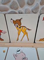 13 retro bordjes met Disney afbeeldingen 20 x 17 cm, Ophalen of Verzenden, Gebruikt