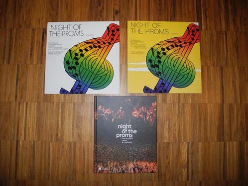 Night of the Proms: boek en 2 lp's, Verzamelen, Muziek, Artiesten en Beroemdheden, Zo goed als nieuw, Cd of Plaat, Ophalen of Verzenden