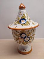 Vase céramique "Italie", Comme neuf, Bleu, Moins de 50 cm, Enlèvement ou Envoi