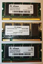 3x 256MB DDR geheugen, Ophalen of Verzenden, Zo goed als nieuw, DDR