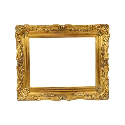 Bladgoud Vergulde Lijst Kader Barok Stijl Klassiek 34x28cm, Huis en Inrichting, Woonaccessoires | Lijsten, Gebruikt, Minder dan 50 cm