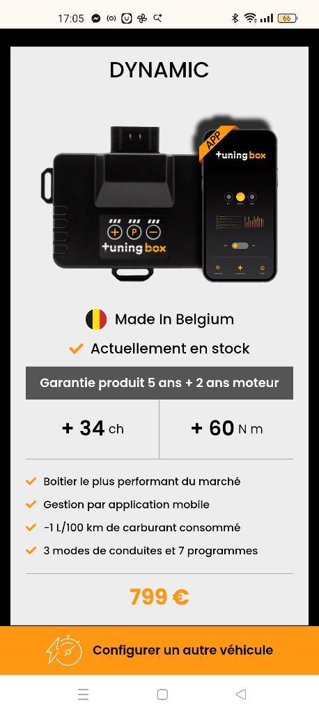 Boîtier tuning box BMW 318d mild hybride G21, Autos : Divers, Tuning & Styling, Enlèvement