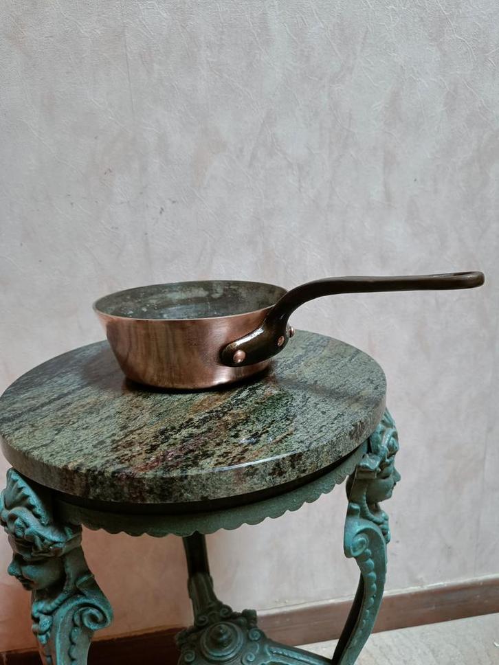 Professionele koperen steelpan, Huis en Inrichting, Keuken | Potten en Pannen, Gebruikt, Ophalen of Verzenden