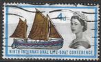 Groot-Brittannie 1963 - Yvert 376 - Maritieme veiligheid (ST, Postzegels en Munten, Postzegels | Europa | UK, Verzenden, Gestempeld