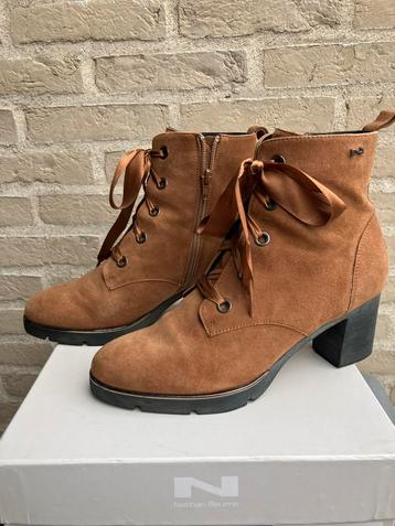 Bottines cognac - Nathan, Enlèvement, Comme neuf
